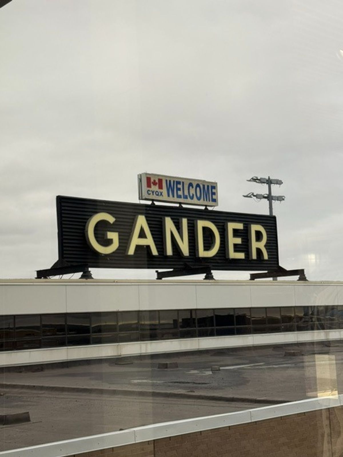 Gander locals came out to help the stranded Brits