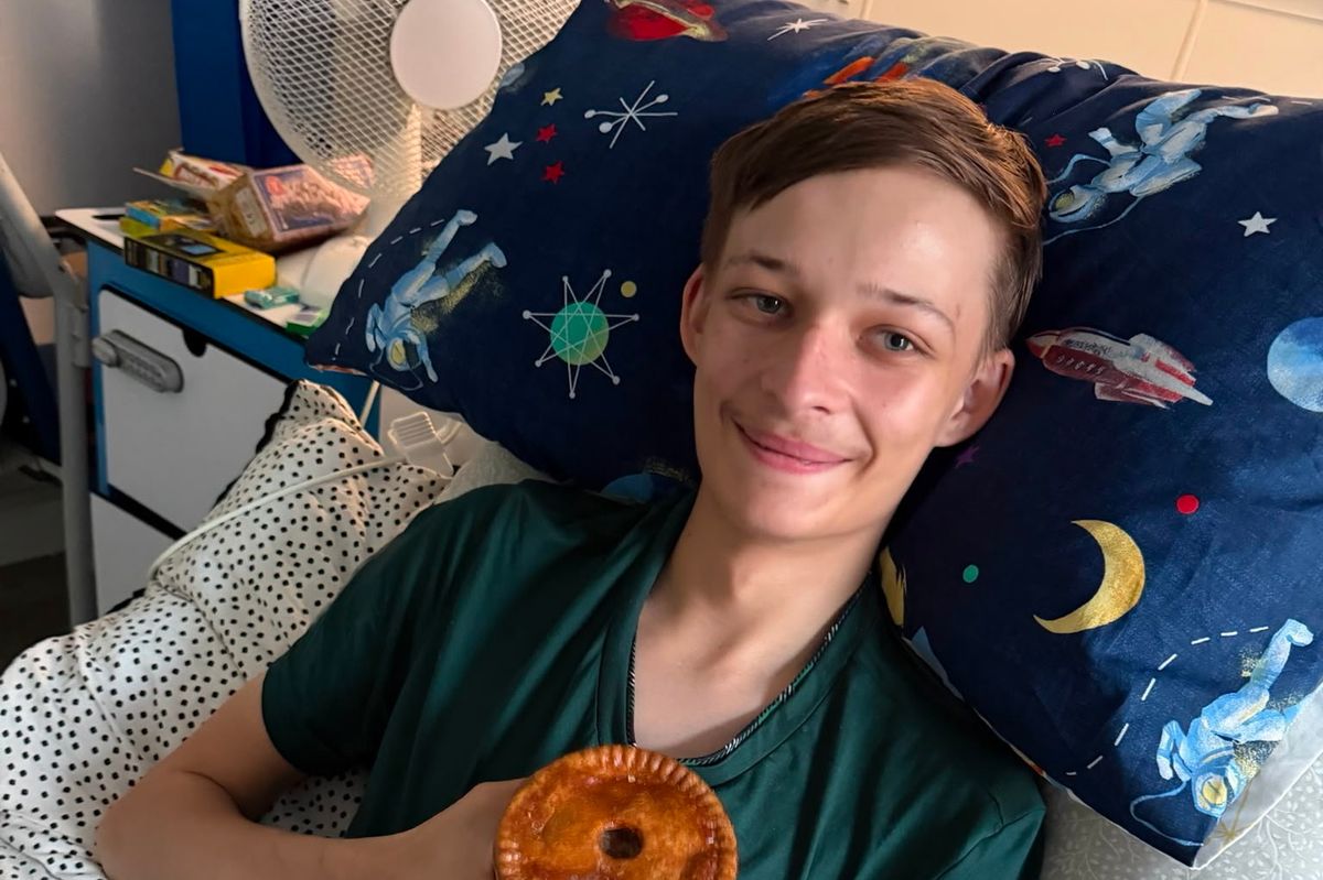 Ethan in Hospital