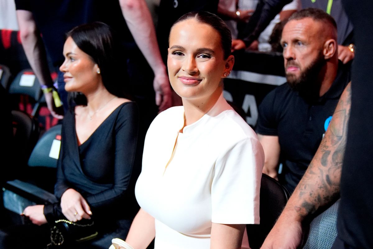 Molly-Mae Hague has opened up on her stunning appearance at Tommy Fury's boxing fight