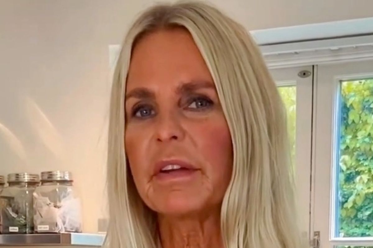 Ulrika Jonsson posted a topless photo to Instagram