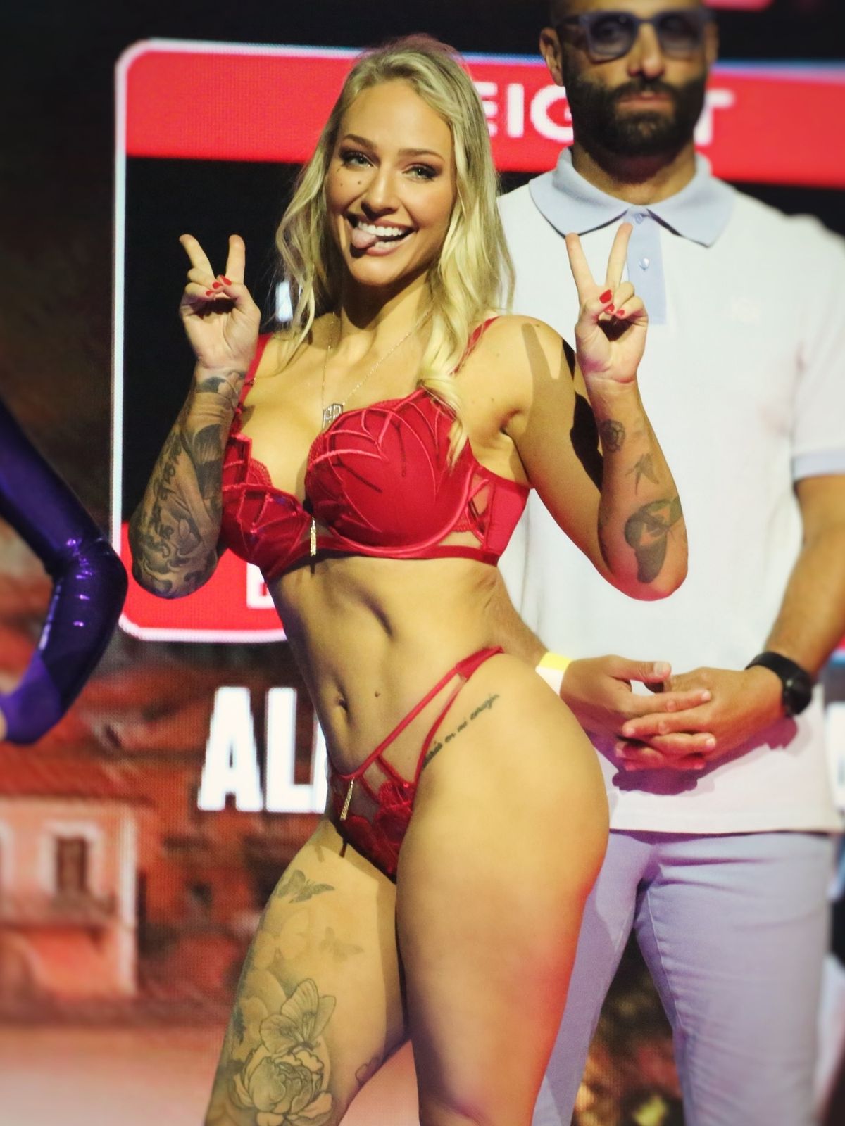 Ebanie Bridges returned to the scales and the ring earlier this year after taking time out to have a baby