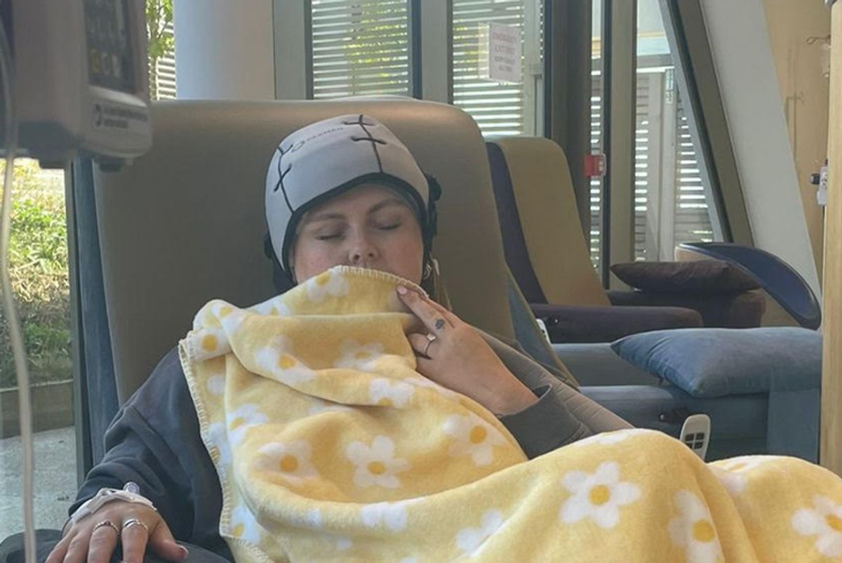 Hollie was diagnosed with stage three cervical cancer