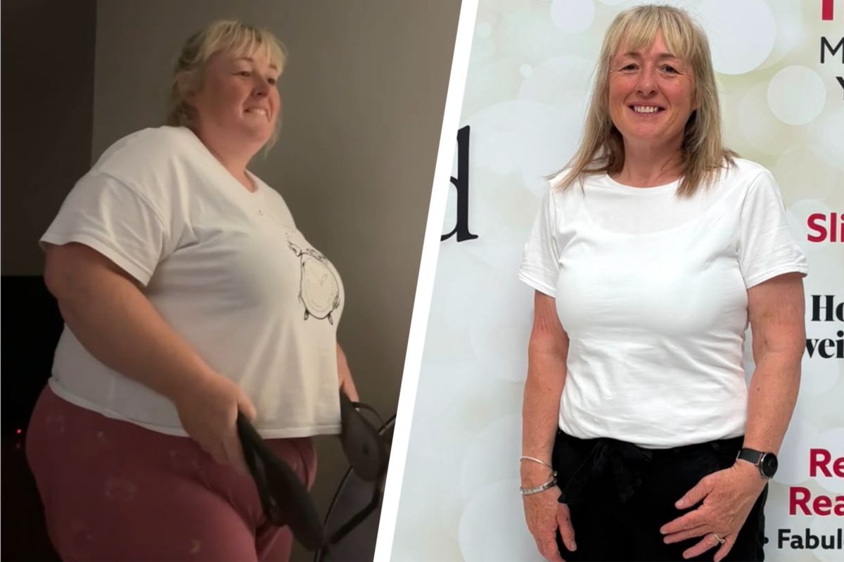 Within 14 months, Leandra had reached her target weight - losing 11st 4lb