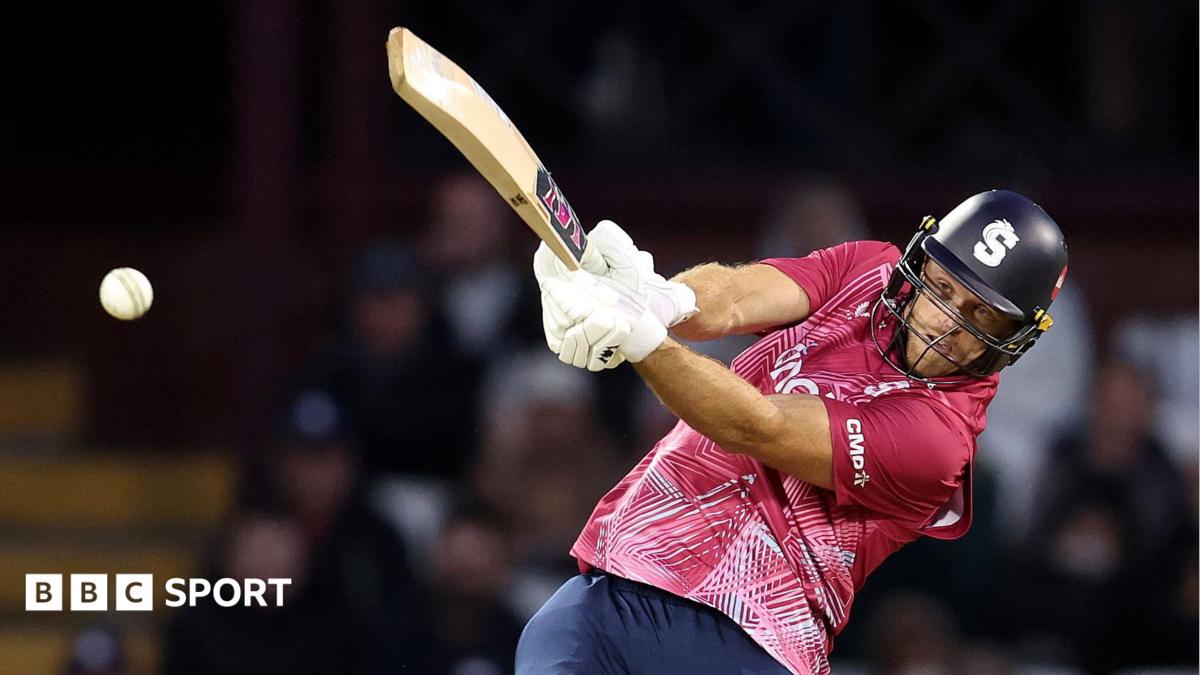 David Willey batting for Northamptonshire