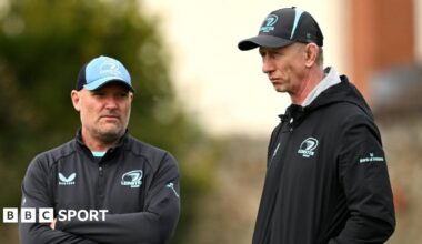 Jacques Nienaber and Leo Cullen