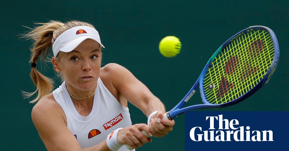 Katie Swan glides past Begu but Boulter joins early British exodus at Wimbledon | Wimbledon 2026