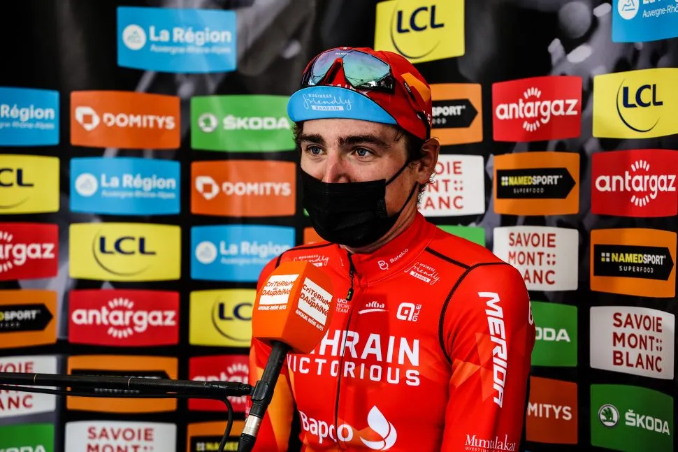 06/06/2021 - Critérium du Dauphiné 2021 - Etape 8 – La Léchère-les-Bains / Les Gets (147 km) - Mark PADUN (Bahrain-Victorious) , vainqueur du jour