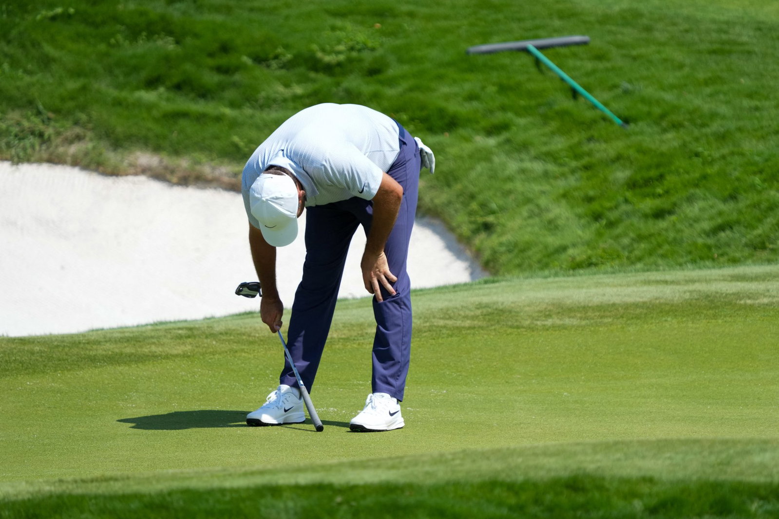Scheffler got off to a slow start 