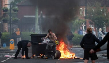 Protesters torch cars, buildings in Belfast after refugee knife attack | News