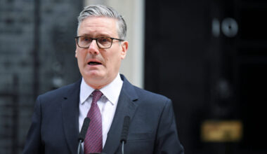 Britain's PM Starmer to set out a timetable for his departure, in London