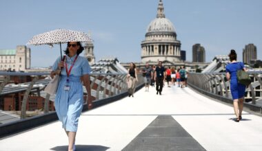 When will the UK heatwave end? Met Office issues forecast for 15C drop in temperature