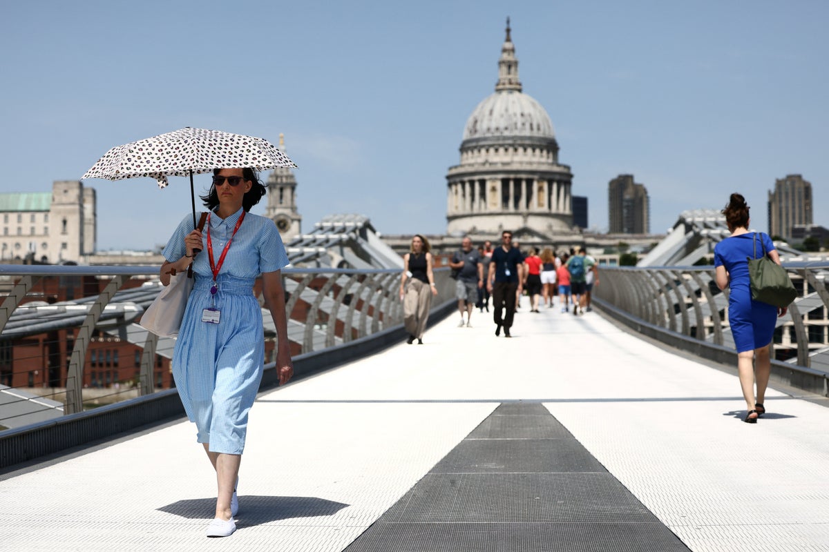 When will the UK heatwave end? Met Office issues forecast for 15C drop in temperature
