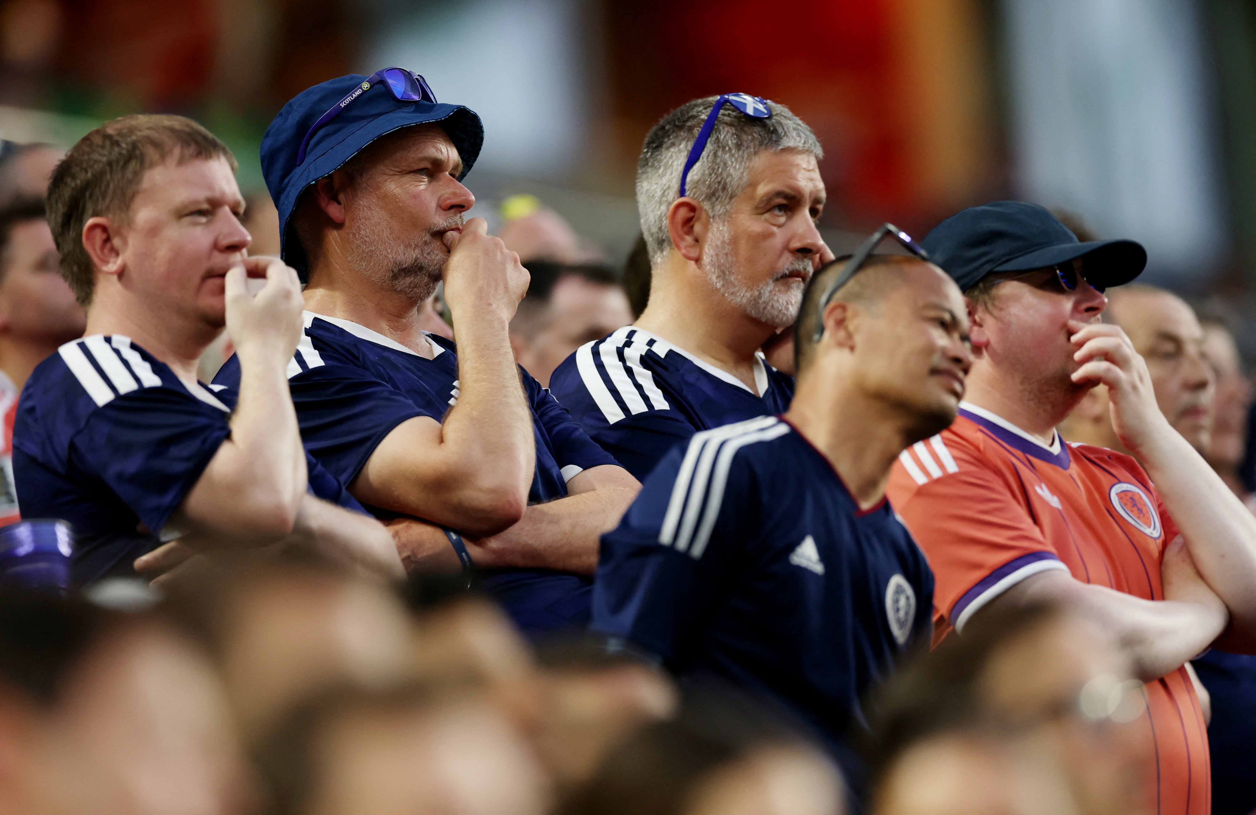 Scotland fans now face a nervous wait to see if their side will qualify for the knockout rounds