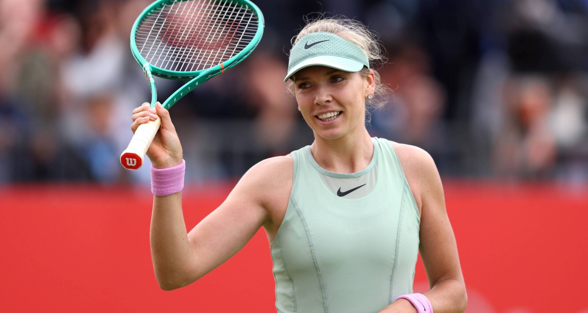 HSBC Championship 2026: Katie Boulter through to her first quarter-final at Queen’s