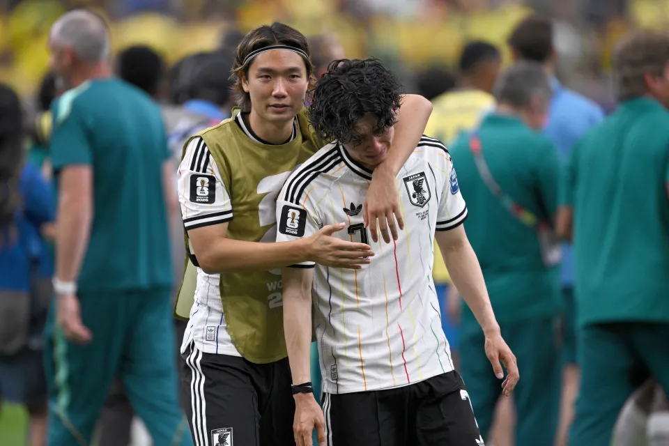 Ao Tanaka after Japan's World Cup exit