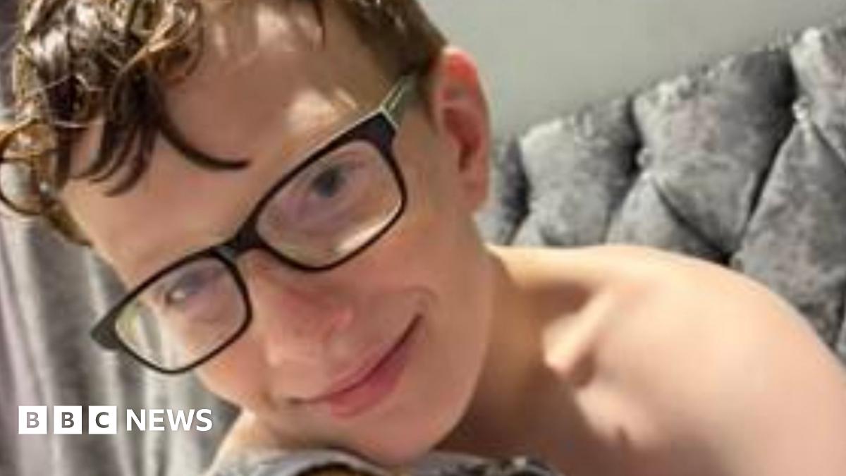 An 11-year-old boy wearing glasses - he is Mackenzie Swift who went missing in South Yorkshire