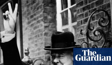 Artist defends Churchill video at London gallery after peer condemns ‘lie’ | National Portrait Gallery