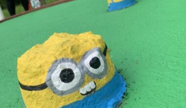 Wirral crazy golf course repainted by volunteers