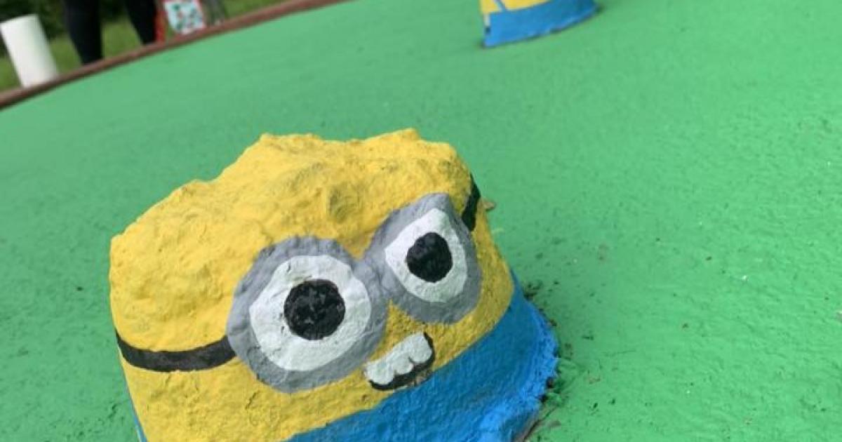Wirral crazy golf course repainted by volunteers