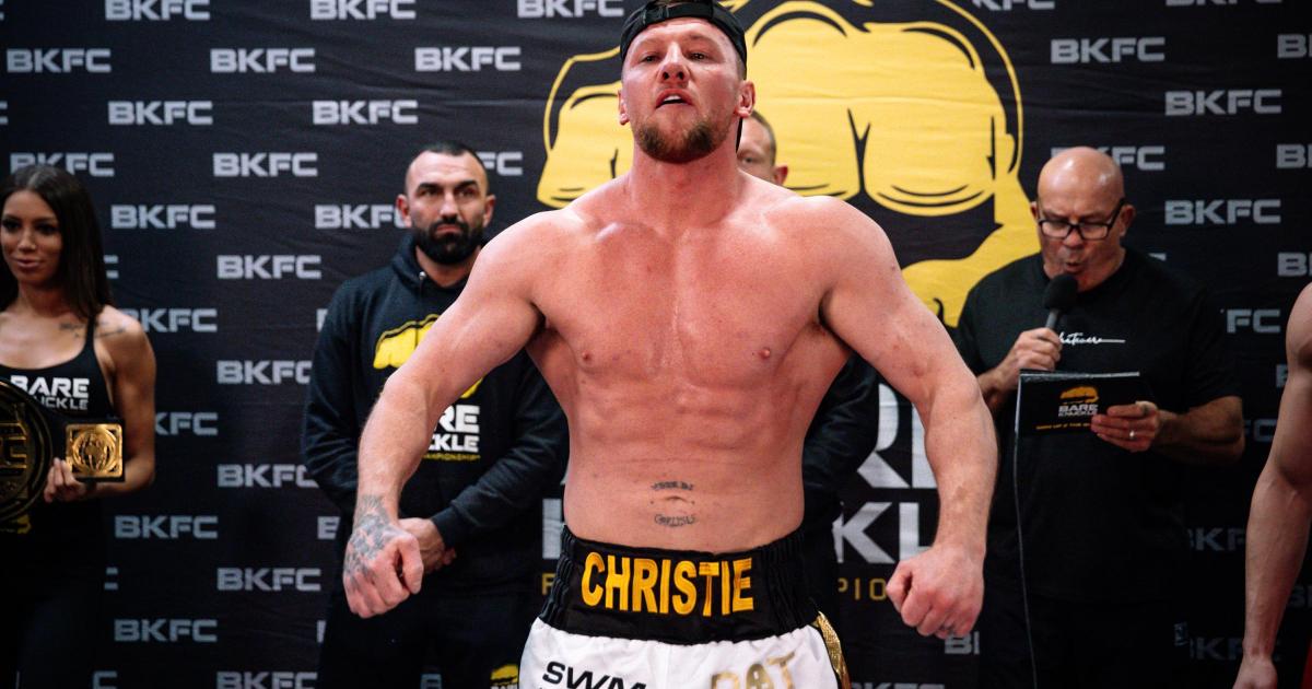 Bare-knuckle: Danny Christie to fight at BKFC 91 Naples in Italy