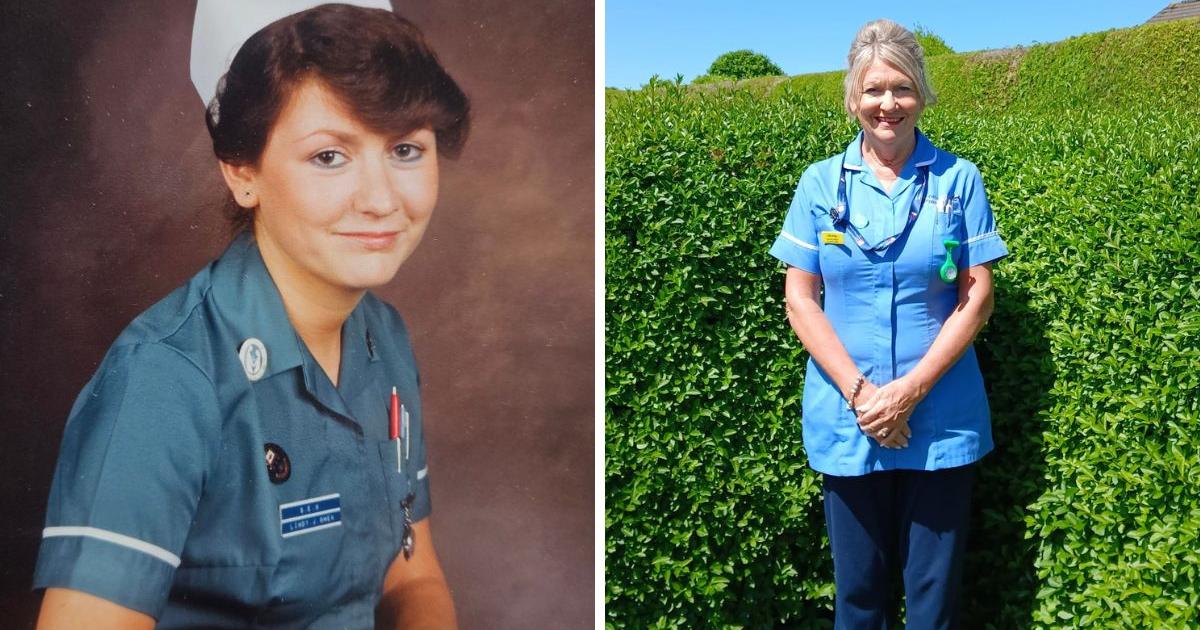 Llanidloes nurse Lindy Jones retires after nearly 50 years