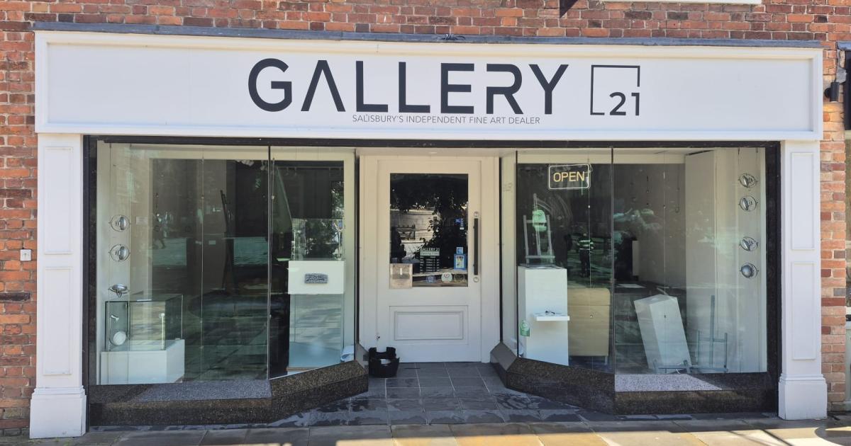 Gallery 21 in Salisbury closes suddenly and mysteriously