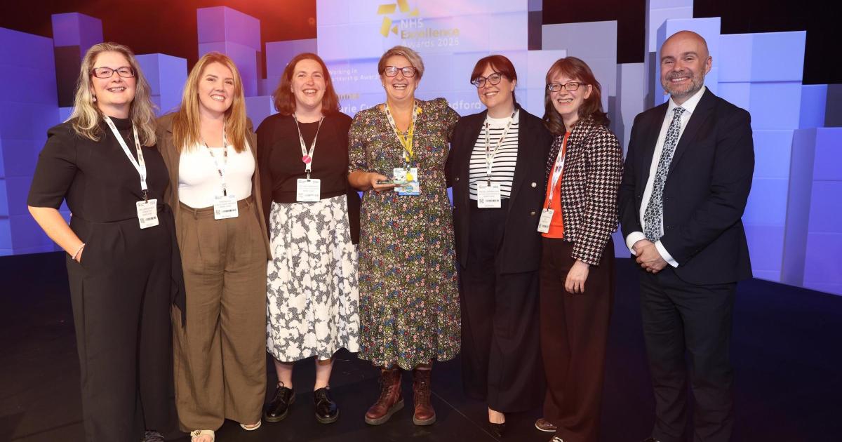 Bradford care team recognised in national NHS awards
