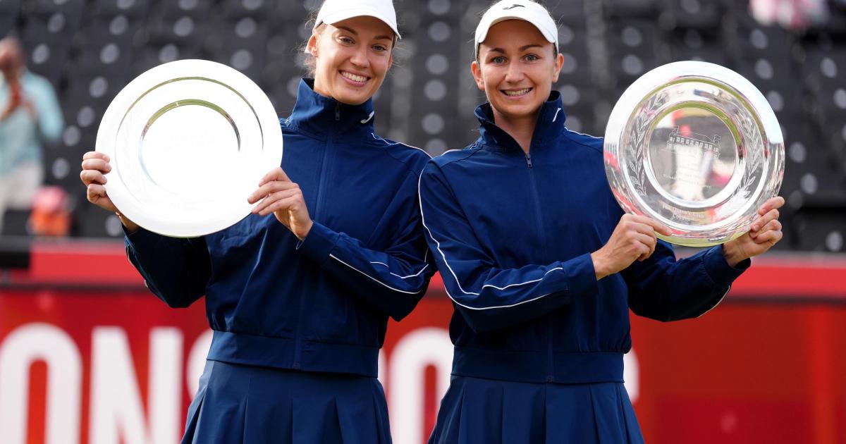 Norfolk's Olivia Nicholls wins doubles title at Queen's Club