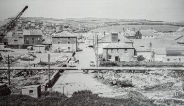 West Bay sewer outfall extension in 1967 to tackle pollution