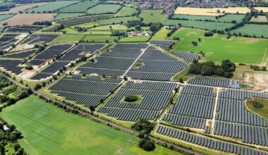 Bloy's Grove solar farm takes shape on Norfolk fields