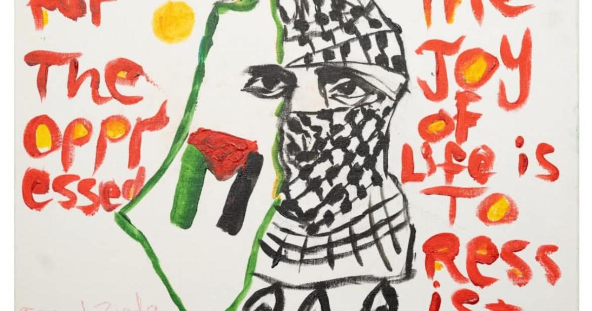Glasgow gallery exhibits paintings made by injured children from Gaza