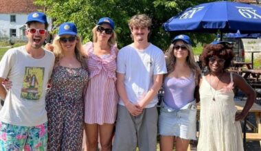 Celebrities spotted at popular pub near Swindon The Blue Boar