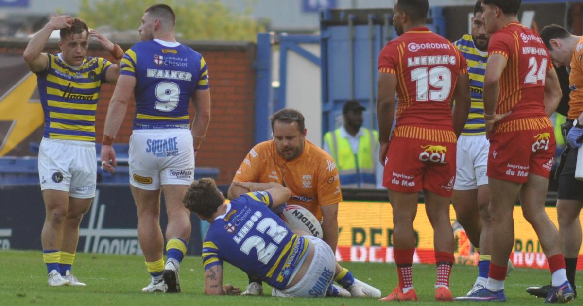 Warrington Wolves suffer triple injury blow against Catalans