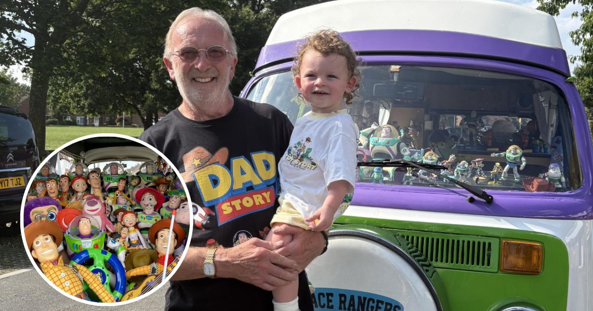 Toy Story-themed 'Buzz Bus' in Watford goes viral on TikTok