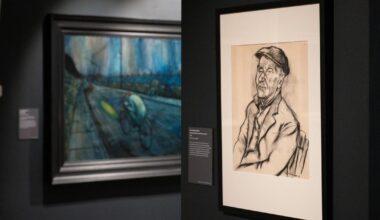 Mystery 1963 portrait by Tom McGuinness in Bishop Auckland art gallery
