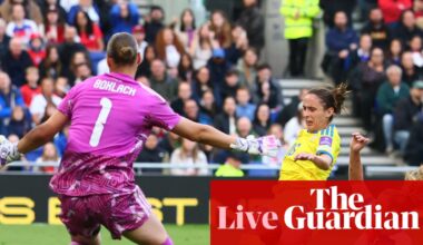 England v Ukraine: Women’s World Cup qualifier – live | Women's World Cup 2027 qualifiers