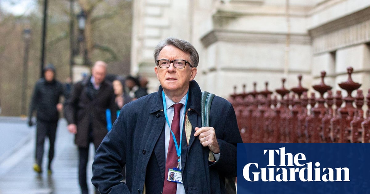 Mandelson lobbied hard for advisory firm after Labour victory, papers show | Peter Mandelson