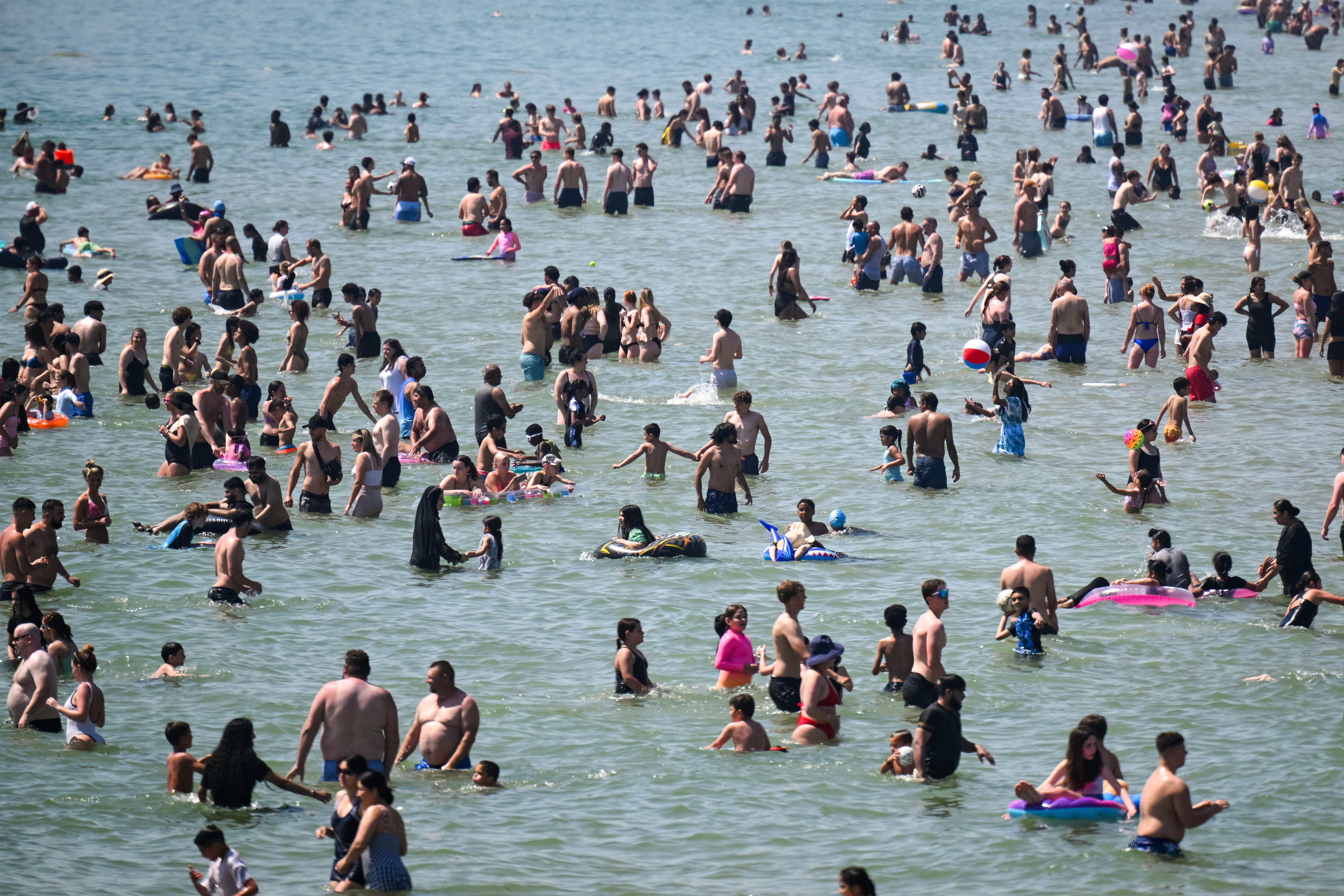 Large parts of England and Wales beat the May high record