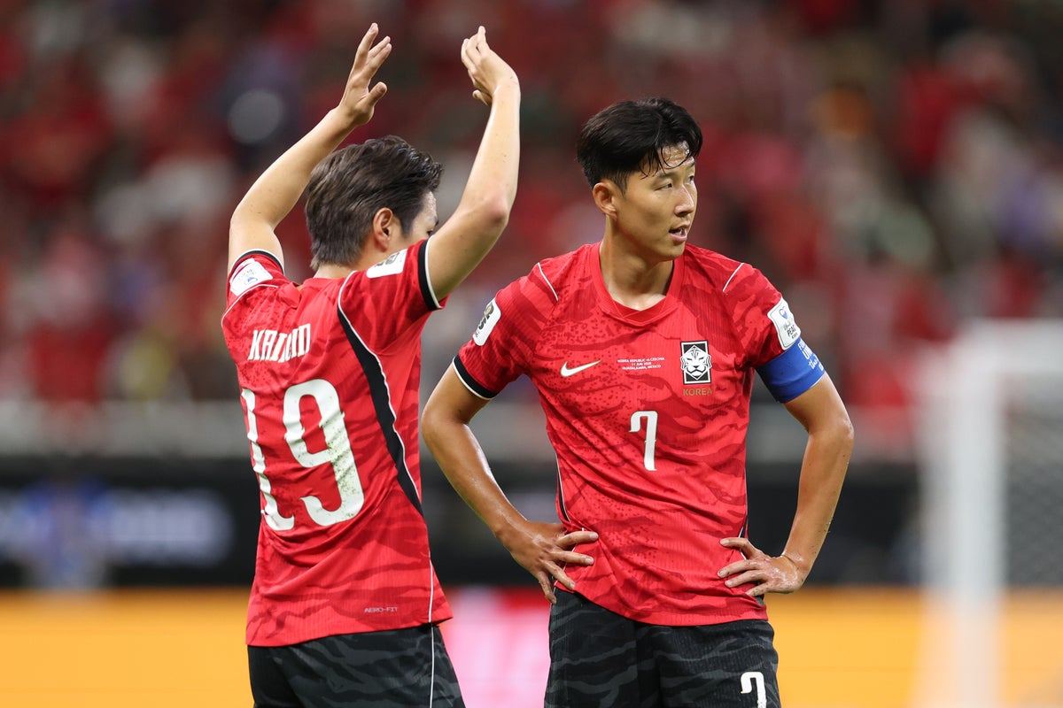 World Cup 2026 live: Son Heung Min threatening for South Korea against Czech Republic after Mexico dominate South Africa