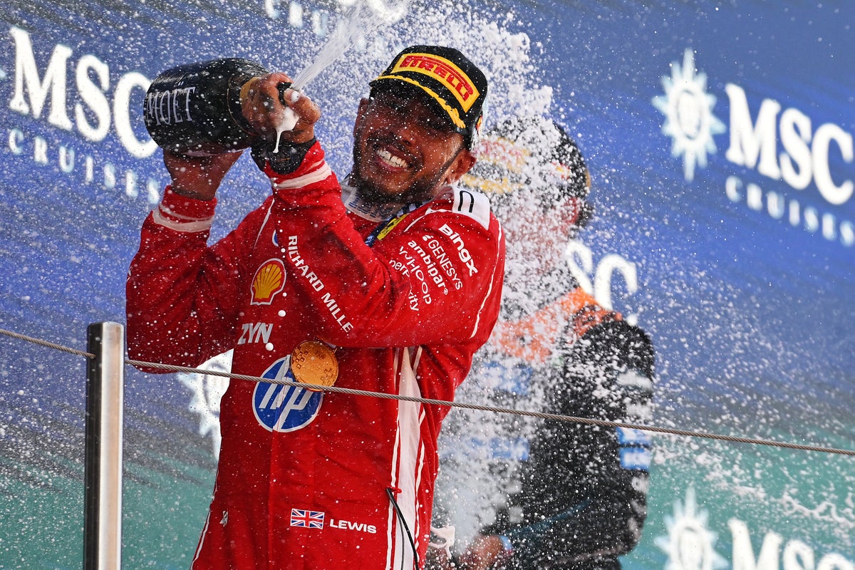 Lewis Hamilton reacts to F1 title talk after first Ferrari win in Barcelona - latest: