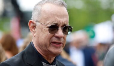 Tom Hanks takes swipe at MS NOW ratings while live on air - The Independent