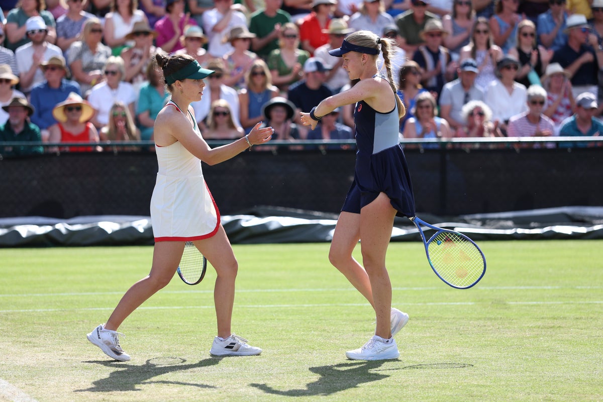 Harriet Dart and Maia Lumsden reach Nottingham Open final after battling comeback