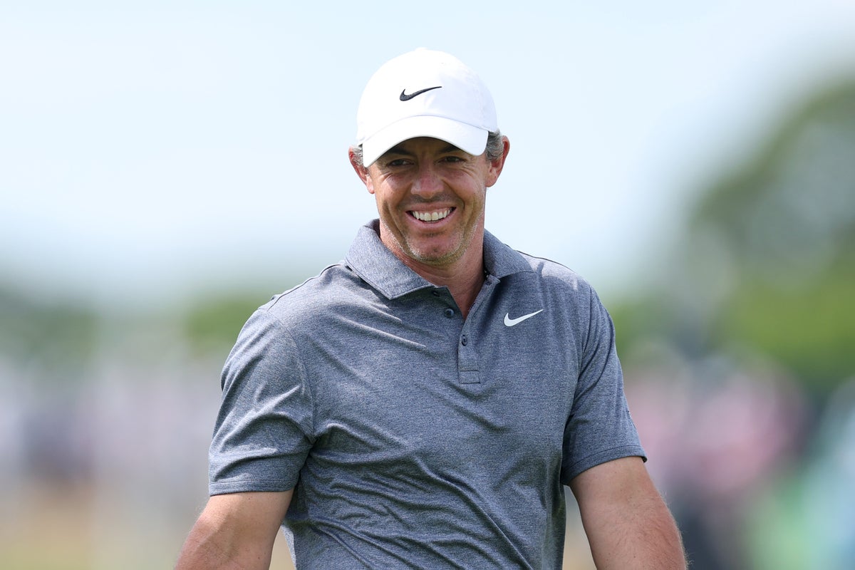 Rory McIlroy brushes off US Open delay to hunt down Wyndham Clark in second round