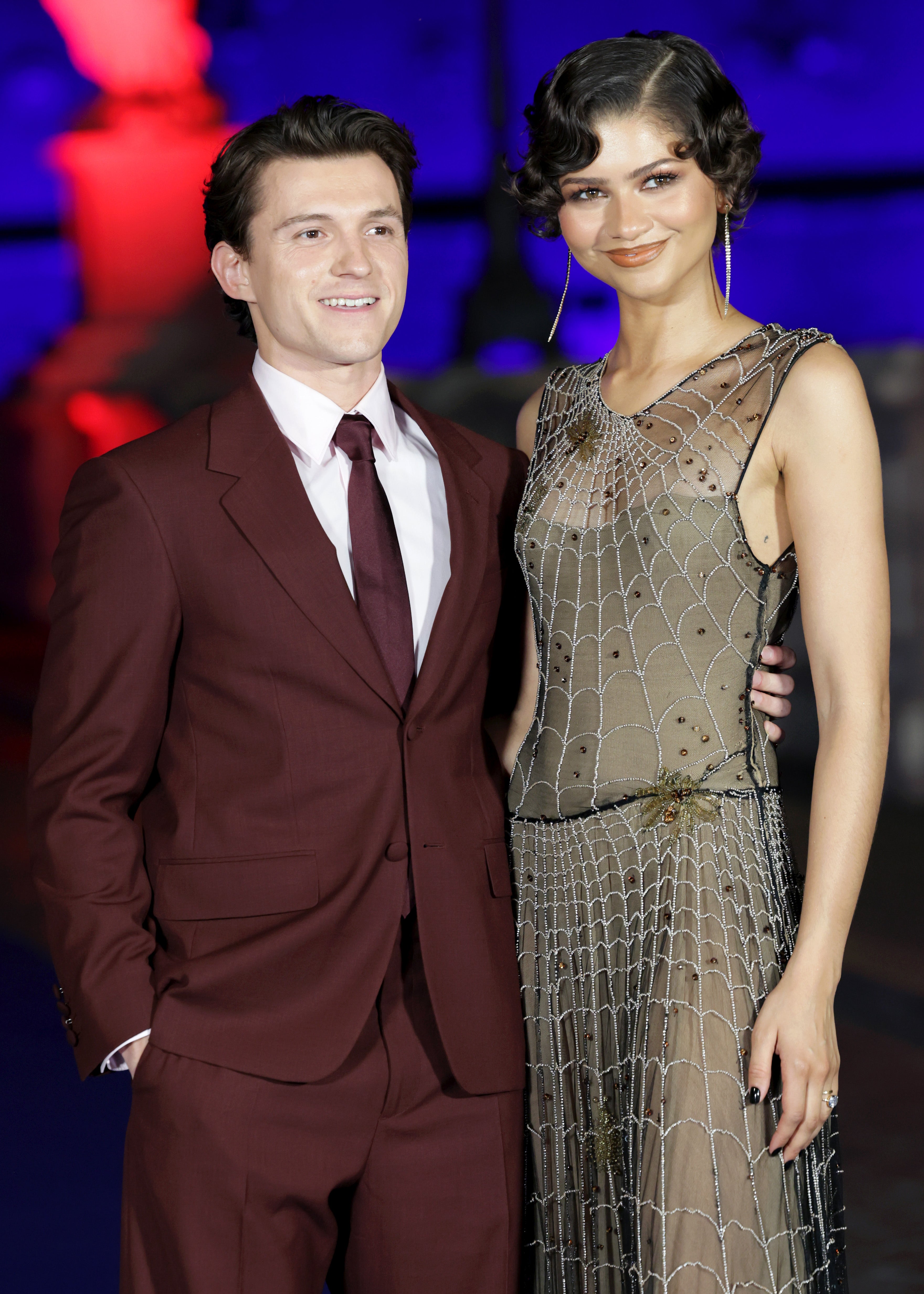 Zendaya and Tom Holland are another aspirational couple the internet has dubbed a golden retriever and black cat
