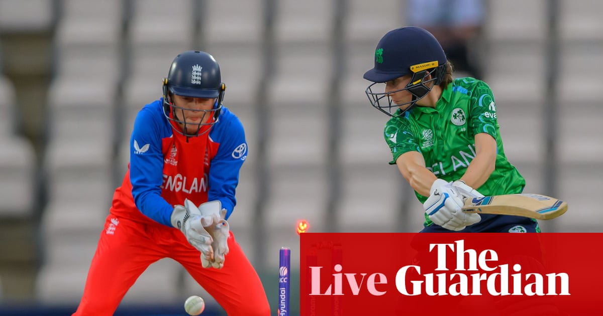 England v Ireland: Women’s T20 Cricket World Cup 2026 – live | Women's T20 World Cup 2026