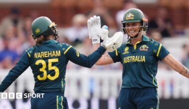 Australia vs India LIVE: Women's T20 World Cup, Lord's - cricket score, commentary & highlights - BBC