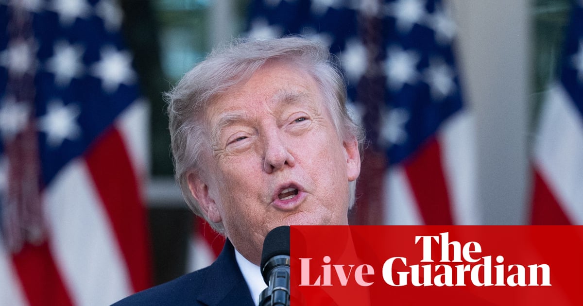 Trump again threatens 100% tariffs against any country imposing digital services tax on US firms – live | US politics