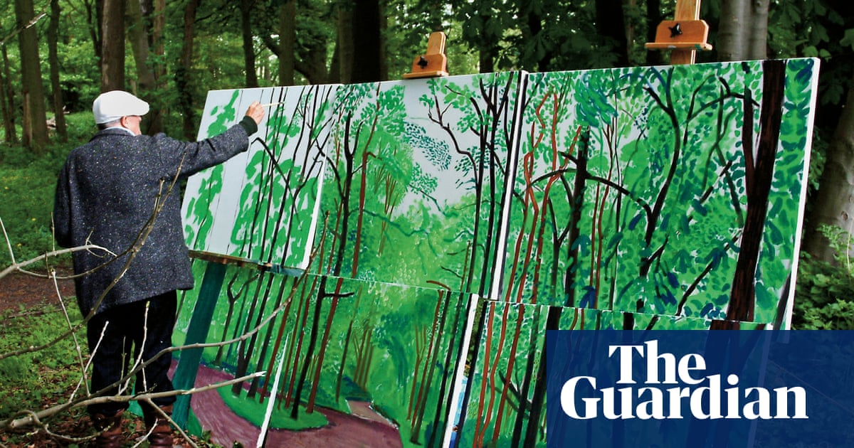 ‘His last kiss to the world’: David Hockney’s return to Yorkshire triggered a glorious reawakening | David Hockney