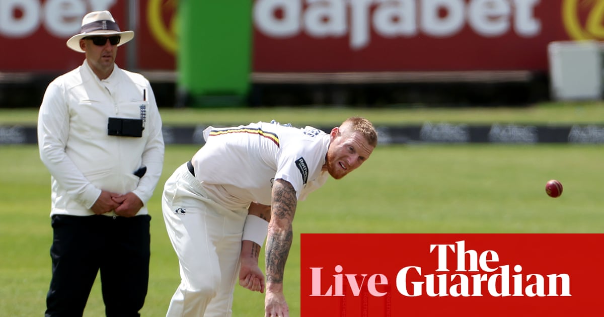 Ben Stokes and Gus Atkinson in action, Essex v Notts, and more: county cricket – live | Sport