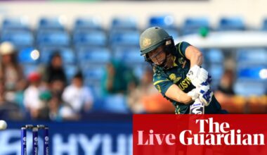 Australia v Pakistan: Women’s T20 World Cup 2026 – live | Women's T20 World Cup 2026
